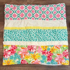 Pottery Barn Teen Lilly Pulitzer collab pillow sham 24x24